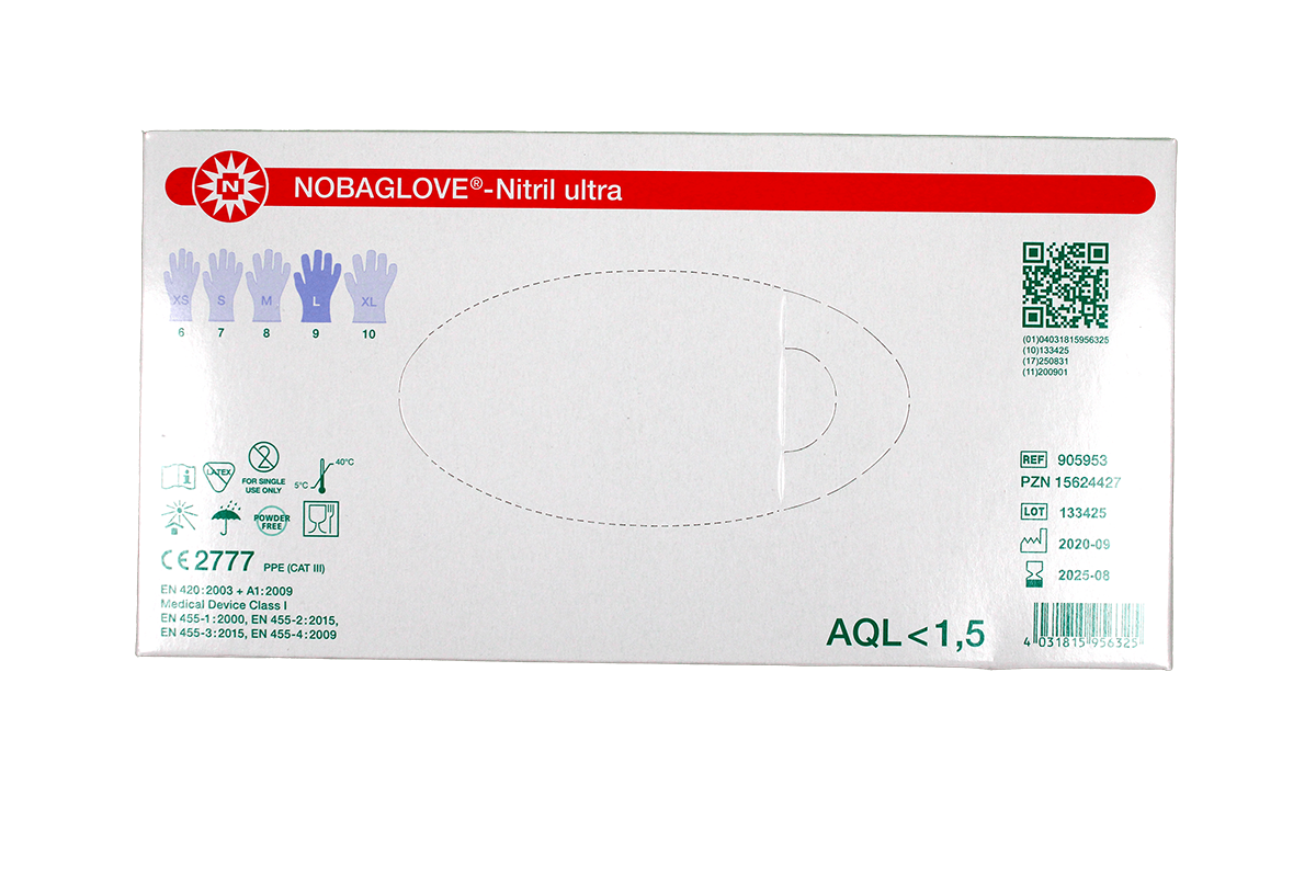 NOBAGLOVE Nitril Ultra Handschuhe