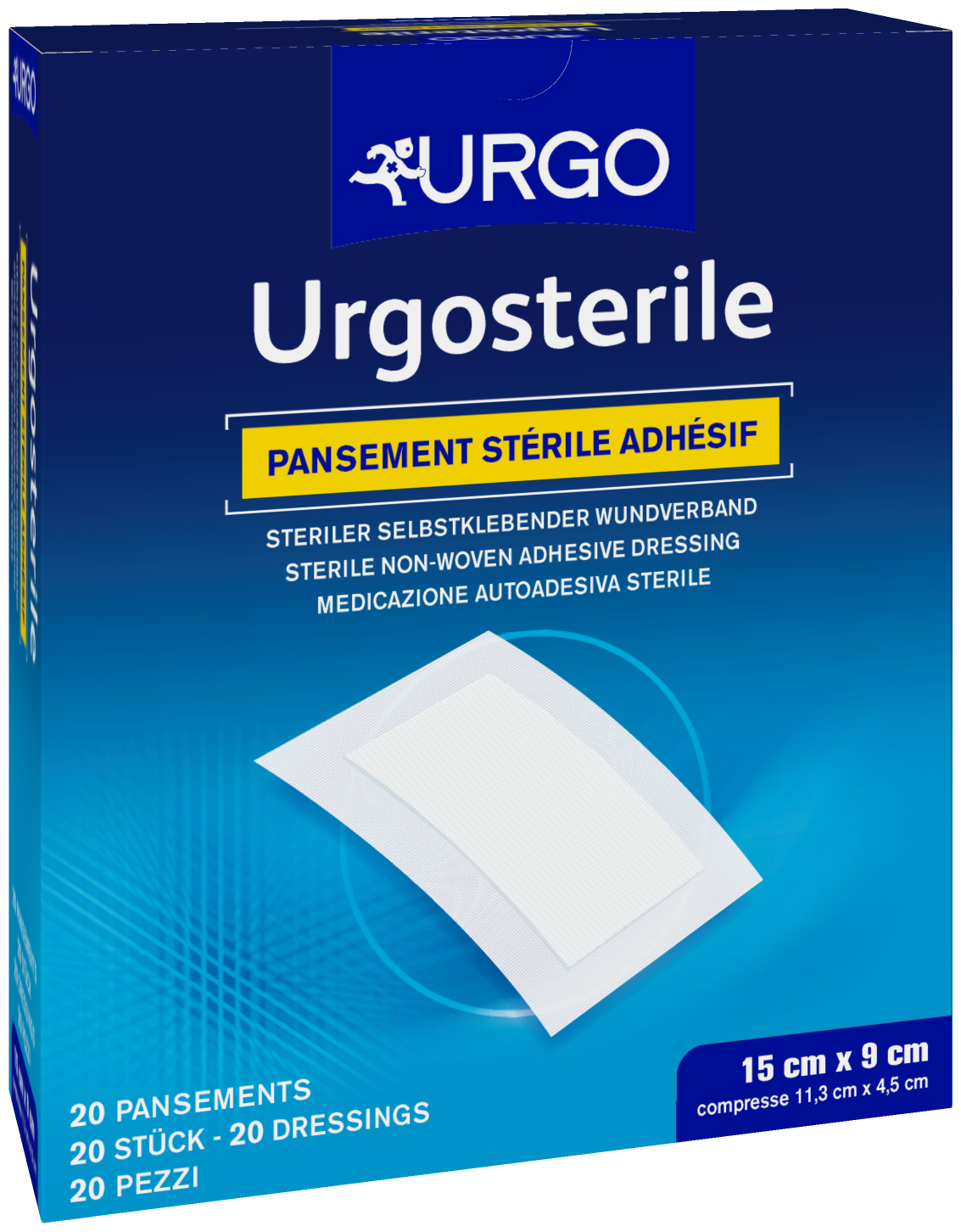 Urgo® Urgosterile selbstklebender Wundverband