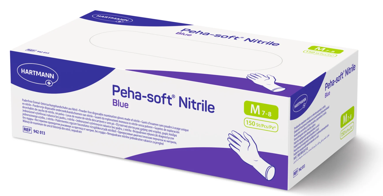 Hartmann Peha-soft® nitrile blue Untersuchungshandschuhe