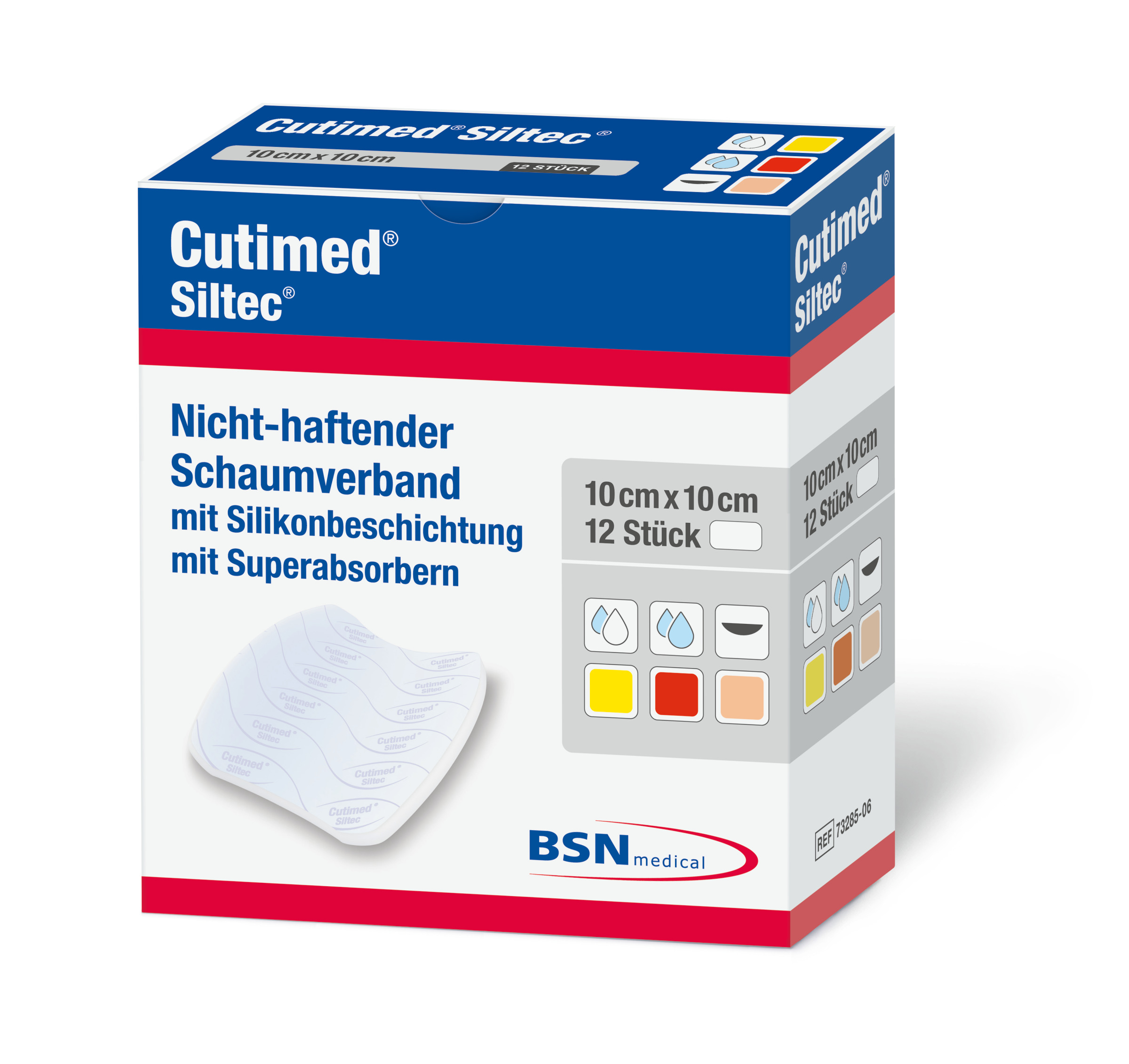 essity Cutimed® Siltec® Schaumverband