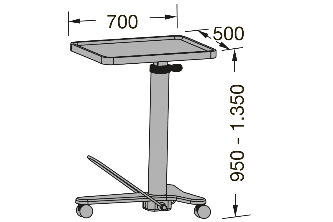SCHMITZ Instrumentenzureichetisch