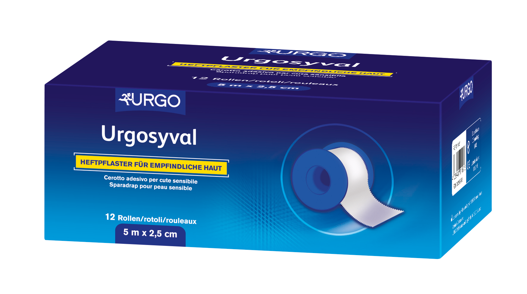 Urgo® Urgosyval Rollenpflaster